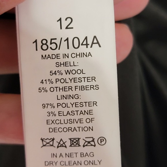 Kate Spade Tinsel Fringe Edge Open Blazer 12 Black NWOT - Picture 5 of 8